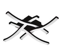 Loops Stylish Modern Black Ceiling Light For Indoor Spaces Perfect For Any Room