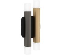 Loops Stylish Modern Black, Grey, And Brown Indoor Wall Light For Home Décor