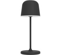 Loops Stylish Modern Black Led Table Lamp For Indoor Home Desk Decor