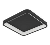 Loops Stylish Modern Black Square Ceiling Light For Indoor Spaces