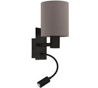 Loops Stylish Modern Black Wall Light For Indoor Spaces - Perfect Home Decor
