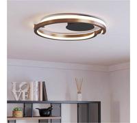 Loops Stylish Modern Bronze & Black LED Ceiling Light for Indoor Spaces Loops Multicolor