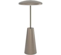 Loops Stylish Modern Dark Bronze LED Table Lamp for Elegant Home Decor in Brown Loops Brown