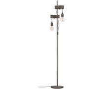 Loops Stylish Modern Design Antique Brown And Black Floor Lamp For Indoor Use
