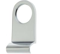 Loops Stylish Plain Cylinder Pulls 86X44mm In Polished Chrome Finish - Door Lock Finger Pull