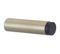 Loops Stylish Wall Mounted Door Stops In Satin Brass For Elegant Interiors - Solid Brass & Rubber Stopper