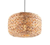 Loops Stylish Water Hyacinth Pendant Light - 10W Led Compatible Ceiling Fixture