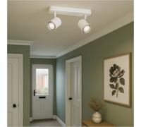 Loops Stylish White Led Bathroom Ceiling Spotlight For Modern Homes