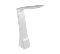 Loops Table Lamp Colour White Integral Rechargeable Battery Bulb LED 1.8W Included Loops White