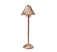 Loops Table Lamp Stick Lamp Elegant Plain Stem Polished Copper LED 7W Loops Copper