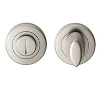 Loops Thumbturn Lock and Release Handle Beveled Edge Concealed Fix Satin Chrome
