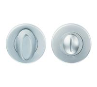 Loops Thumbturn Lock and Release Handle Concealed Fix Push On Rose Satin Chrome