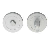 Loops Thumbturn Lock & Release Handle Concealed Fix 80mm Spindle Satin Chrome Loops Multicolor