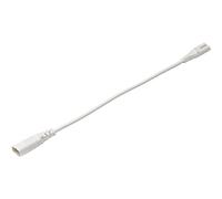 Loops Under Cabinet CCT Lighting Link Lead - Colour Changing Technology - 440mm Length - White PVC Plastic Sheath - Under Cabinet Light Connector Cable