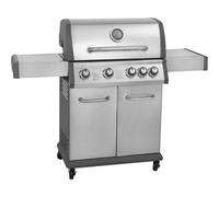Loops Versatile 4+1 Burner Gas Bbq Grill With Easy Ignition For Outdoor Cooking