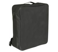 Black Mobility Scooter Storage Bag - Compatible with Most Scooters - One Large Compartment - Sturdy Carry Handle - Adjustable Strap - Raised Rubber Feet