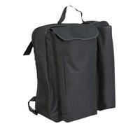 Loops Versatile Black Wheelchair Crutch Bag For Easy Storage And Transport Of Two Crutches