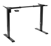 Loops Versatile Electric Height Adjustable Standing Desk Frame In Black