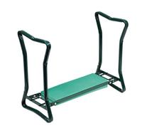 Loops Versatile Folding Garden Kneeler And Bench With Cushioned Seat For Comfortable Gardening