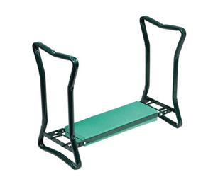 Loops Versatile Folding Garden Kneeler And Bench With Cushioned Seat For Comfortable Gardening