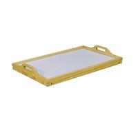 Loops Versatile Folding Wooden Bed Tray With Adjustable Angle For Dining And Reading