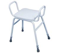 Loops Versatile Height Adjustable Perching Stool With Arms - Comfort & Safety Features