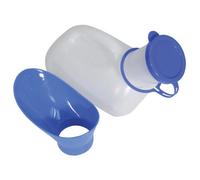 Loops Versatile Unisex Portable Urinal For Travel And Home Use - 1 Litre Capacity With Anti-Spill Lid
