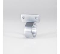 Vertical Fixed Ring Sash Window Lift 44 x 12mm 25mm Dia Satin Chrome