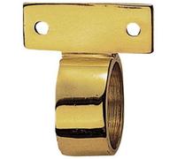 Loops Vertical Fixed Ring Sash Window Lift Handle 44 X 12mm 25mm Dia Polished Brass