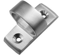 Loops Vertical Fixed Ring Sash Window Lift Handle 44 X 12mm 25mm Dia Satin Chrome