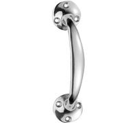 Loops Victorian Bow Shaped Pull Handle 152mm Length 32mm Proj Polished Chrome