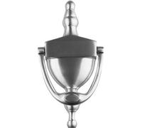 Loops Victorian Urn Front Door Knocker - 152mm Height - Satin Chrome Traditional