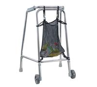 Loops Walking Frame Net Bag - Six Secure Straps - Easy to Fit Walking Aid Carry Bag Loops Multicolor
