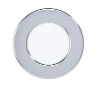 Loops Wall / Ceiling Flush Downlight Chrome Round Recess Spotlight 2.7W LED Loops Multicolor
