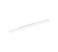 Loops Wall / Ceiling Light White 1195mm Slim Strip Panel 36W Built in LED 4000K Loops White