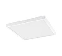 Loops Wall / Ceiling Light White 400mm Square Surface Mounted 25W LED 4000K Loops White