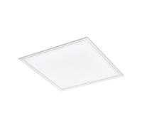 Loops Wall / Ceiling Light White 450mm Slim Square Panel 21W Built in LED 4000K Loops White