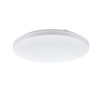 Loops Wall Flush Ceiling Light Colour White Shade White Plastic Bulb LED 33.5W Loops White