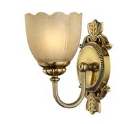 Loops Wall Light Scalloped Marble Etched Amber Shade Burnished Brass LED G9 3.5W in Metallics Loops Metallics