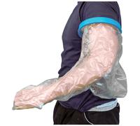 Loops Waterproof Cast & Bandage Protector - Adult Long Arm - Bathroom Washing Aid Loops Multicolor