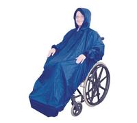 Loops Waterproof Fleece Lined Wheelchair Mac With Sleeves - Machine Washable For Ultimate Comfort