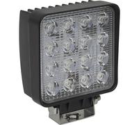 Loops Waterproof Work Light & Mounting Bracket -48W SMD LED - 108mm Square Flash Torch Loops Multicolor