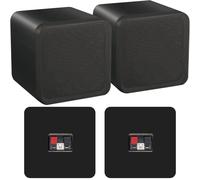 Loops Wireless Bluetooth Amplifier & 80W Background Speaker Kit Home Cinema HiFi Amp Loops Multicolor