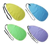 Loopunk 4pcs Oboe,Flute,Saxophone,Woodwind Cleaning Cloth, Artificial Suede Material Saxophone Cleaning Cloth, Neck Body Tenor Sax Instrument Cleaner Cleaning Cloth Tools(Green,Blue,Purple,yellow)