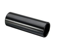 LOOR 1 x Guitar Slide Black Stainless Steel Finger Knuck