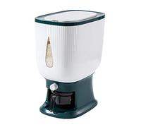 LOOR 10Kg Automatic Rice Dispenser with Rinsing Cup Smart Rice Dispenser Rice Storage Rice Bucket Household Rice Box-A