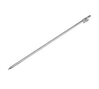 LOOR 50-100CM Extending Stainless Steel Fishing Bankstick Adjustable Carp Fishing Bank Stick Fishing Rod Rest for Bite Alarm