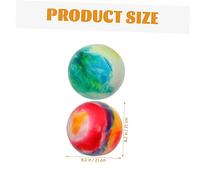 LOORGVEL 1 Set Inflatable Beach Balls PVC Pool Party Favors Decorative Bouncy Balls for Summer Fun for Beach Swimming Pool Birthday and Garden Events Random Color