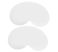 LOORGVEL 100 Pcs Filter Paper Laboratory Size Coffee Filters Paper Fiber Unbleached Aquarium Prefilter Pleat Qualitative Water Pump Round Efficient Material Coarse Premium White