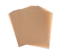 LOORGVEL 100pcs Baking Mat Paper Parchment Paper for Oven Air Fryer and Steamer Steam Liner for Air Fryer Khaki